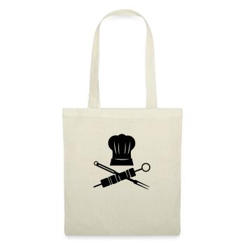 Barbecue - Sac en tissu - nature - Devant