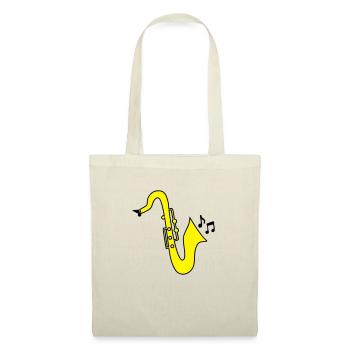 saxophone - Tote Bag - nature - Front