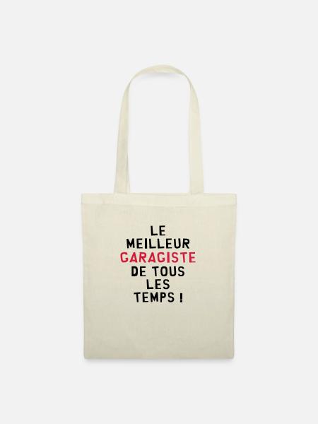 Mécano / Garagiste / Garage / Voiture / Mécanicien - Sac en tissu - nature