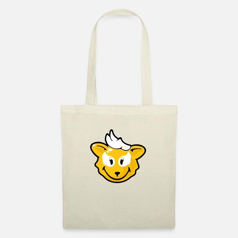 Smiley Fox - Stoffbeutel - Natur