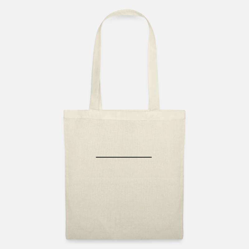 Single Stripe - Stoffbeutel - Natur