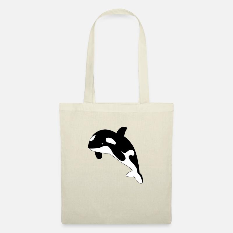 Orca / Schwertwal - Stoffbeutel - Natur