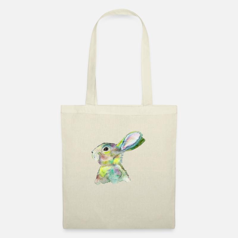 Hase - Stoffbeutel - Natur