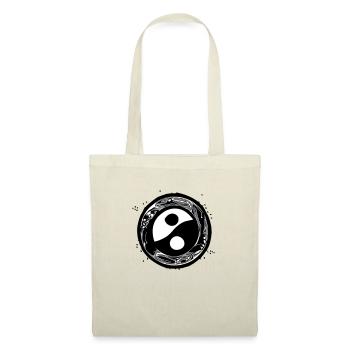Yin Yang Sign Symbol Peace Happiness Vector 14 - Tote Bag - nature - Front
