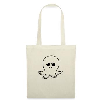 Poulpe Cool - Sac en tissu - nature - Devant
