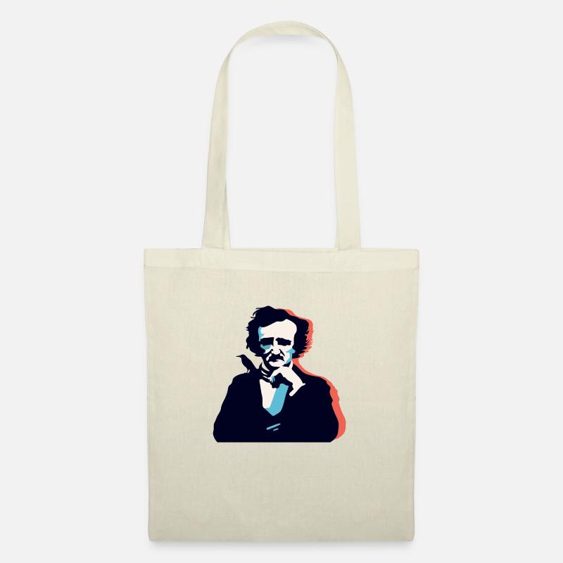 Edgar Allan Poe Denken - Stoffbeutel - Natur