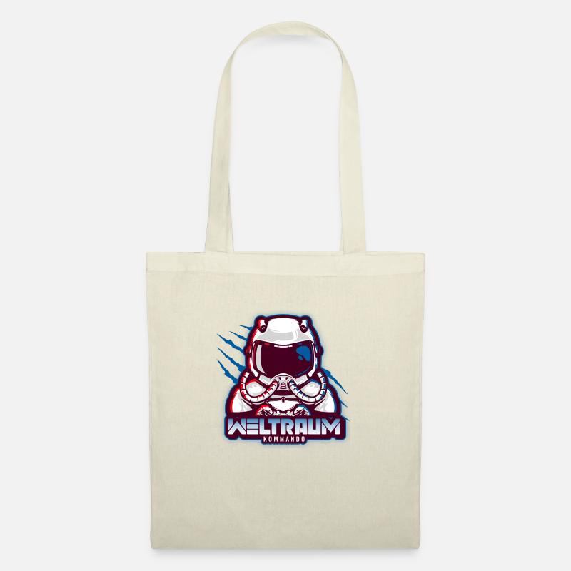 WELTRAUMKOMMANDO RED WHITE BLUE - Stoffbeutel - Natur