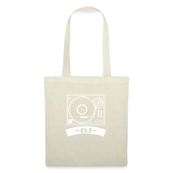 Turntable DJ - Tote Bag - nature - Front