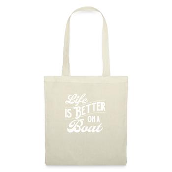 Life Is Better On A Boat - Boating Captain - Tote Bag - nature - Front
