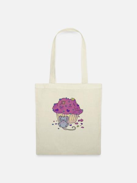 Cupcake - Stoffbeutel - Natur