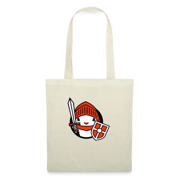 Duck Knight Armor Épée Bouclier Casque Combattant - Sac en tissu - nature - Devant