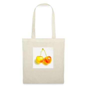 Kirsche - Stoffbeutel - Natur - Vorne
