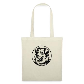 Berger australien - Sac en tissu - nature - Devant
