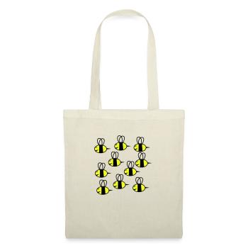 swarm of friendly bees - Tote Bag - nature - Front