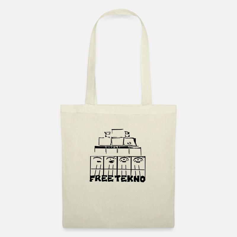free tekno sound system - Tote Bag - nature