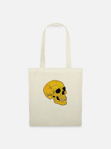 YellowSkull - Stoffbeutel - Natur