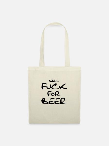 fck4beer T-shirts - Stoffbeutel - Natur