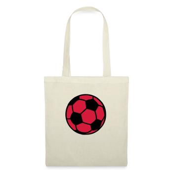ballon de foot AVEC couleUR,formes,football - Sac en tissu - nature - Devant
