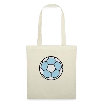 ballon de handball - Sac en tissu - nature - Devant