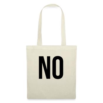 no - Sac en tissu - nature - Devant