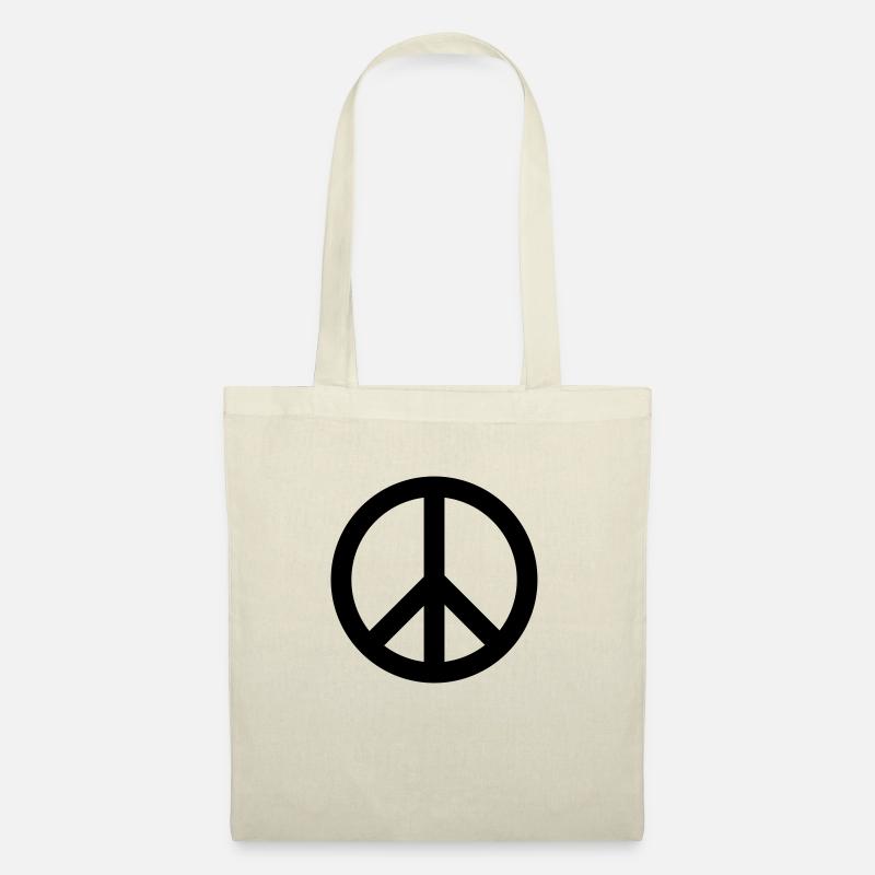Peace Frieden - Stoffbeutel - Natur