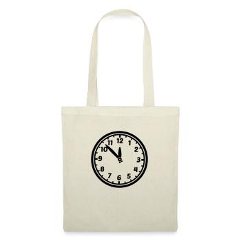 uhr_f1 - Tote Bag - nature - Front