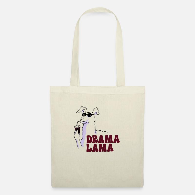 Drama Lama - Stoffbeutel - Natur