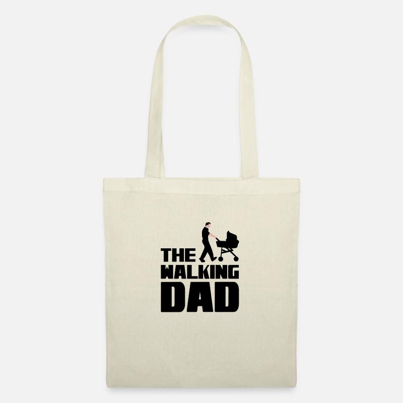 THE WALKING DAD - Stoffbeutel - Natur