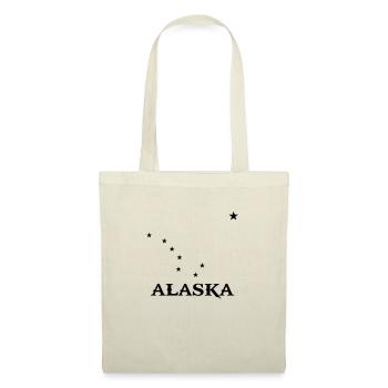 alaska étoile - Sac en tissu - nature - Devant