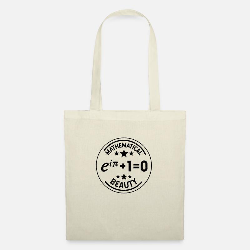 Mathematik Symbole Mathematical Beauty Eulers Gift - Stoffbeutel - Natur