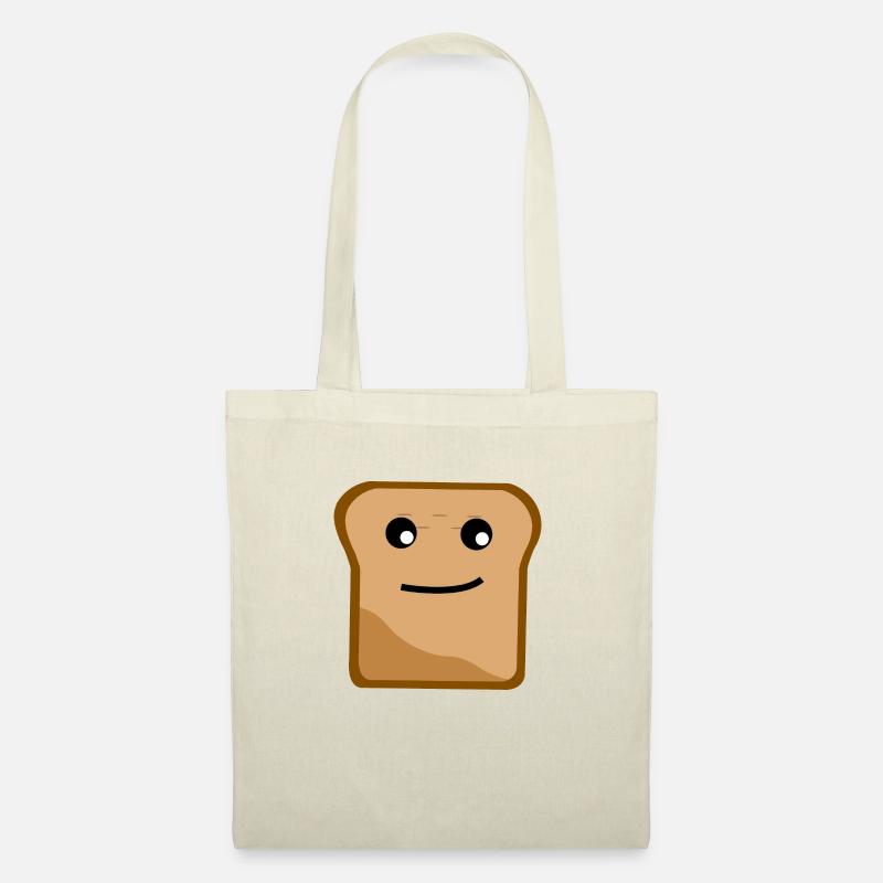 Toast :) - Stoffbeutel - Natur