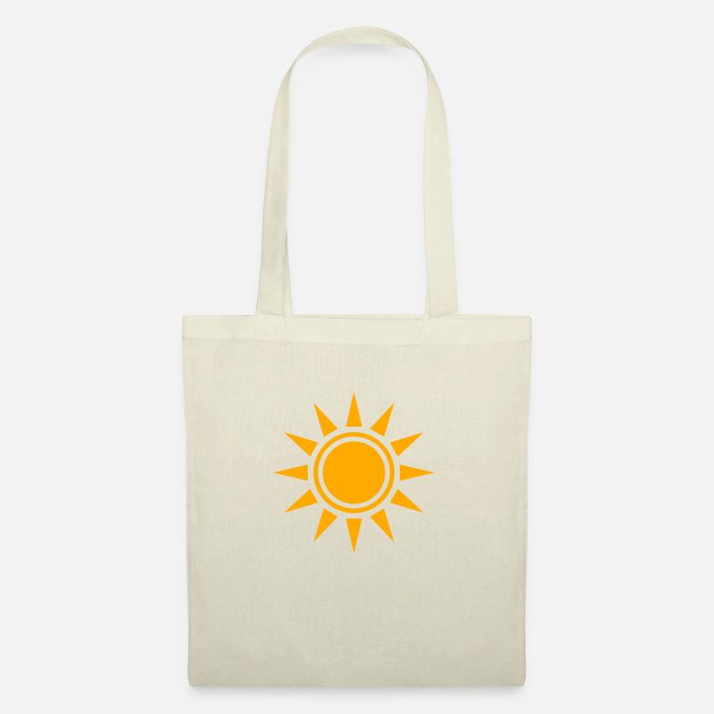 Sonne - Stoffbeutel - Natur