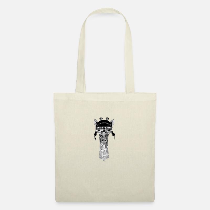 Giraffe Pilot - Tote Bag - nature