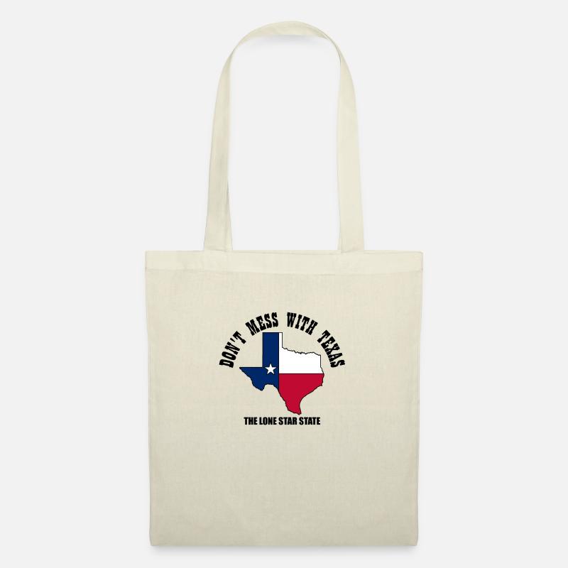 Don't mess with Texas - Stoffbeutel - Natur