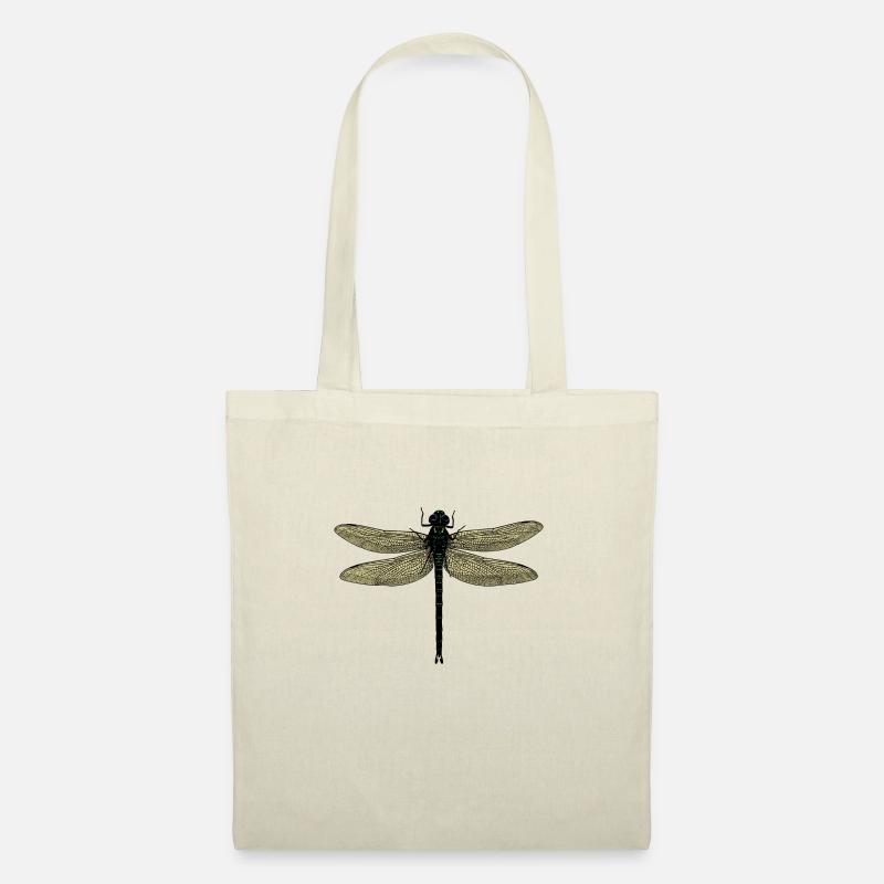 Une libellule - libellule - Sac en tissu - nature