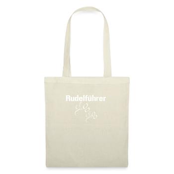 Rudelführer Pfoten Design - Stoffbeutel - Natur - Vorne