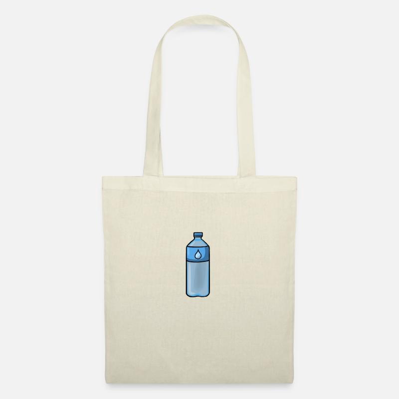 Wasserflasche - Stoffbeutel - Natur