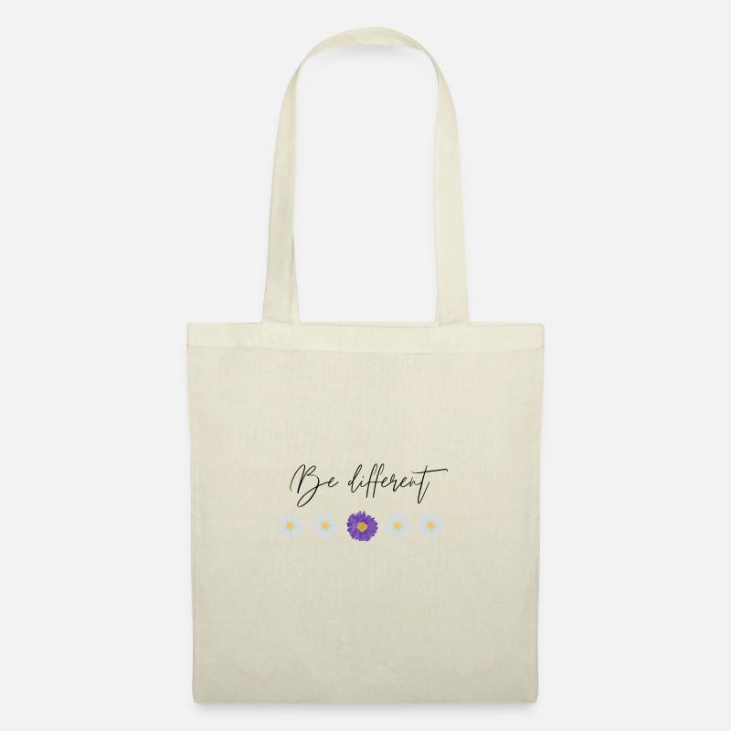 Be different - Sac en tissu - nature