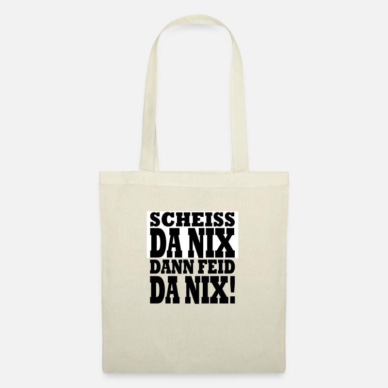 SCHEISS DA NIX - Stoffbeutel - Natur