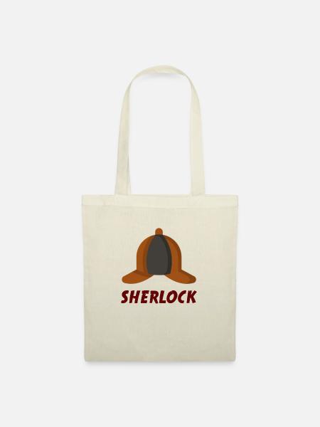 Sherlock - Stoffbeutel - Natur