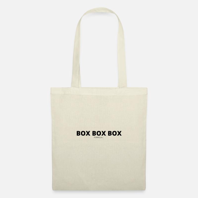 BOX BOX BOX - Stoffbeutel - Natur