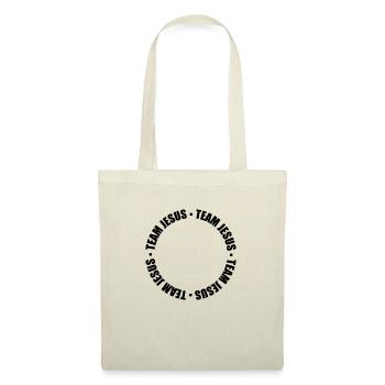 Texte de l’anneau Jésus - Sac en tissu - nature - Devant