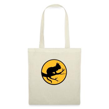 Black Cat Moon Tree - Tote Bag - nature - Front
