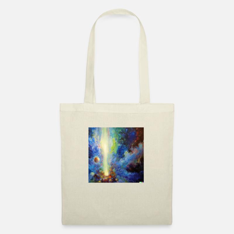 Trou blanc dans l’espace - Sac en tissu - nature