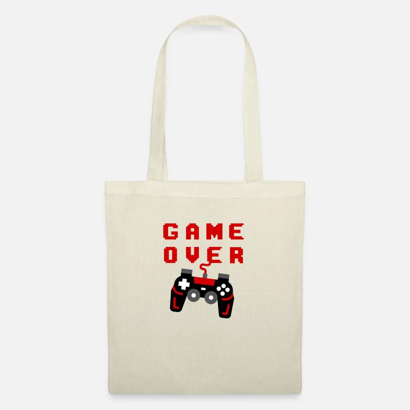 Game Over - Stoffbeutel - Natur
