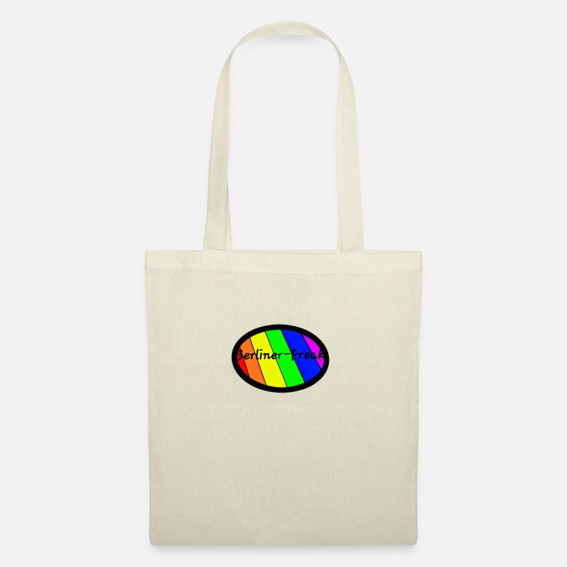 BERLINER-FREAK Logo - Stoffbeutel - Natur