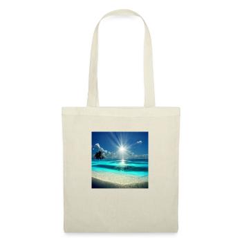 island sun day palm holydays lovers swiming - Sac en tissu - nature - Devant