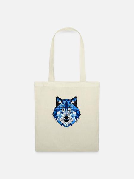 Nachtwolf - Stoffbeutel - Natur