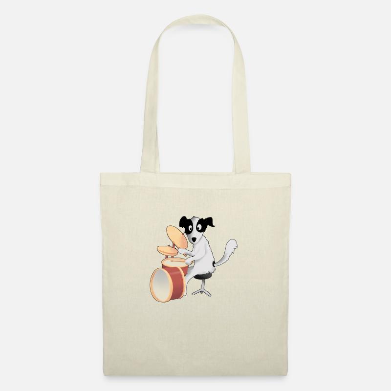Drum Dog - Stoffbeutel - Natur