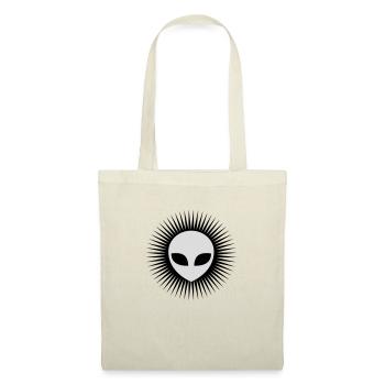 Radiate Alien Head Gray - Tote Bag - nature - Front
